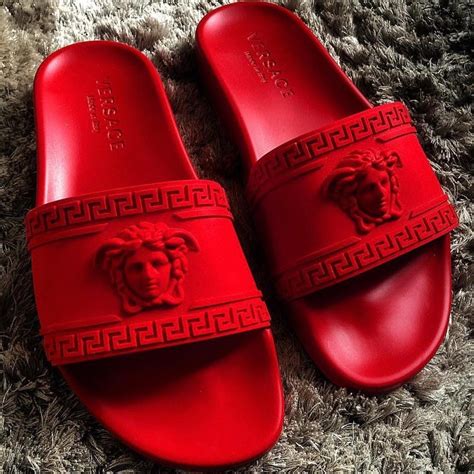 versace shoes red and blue|Versace red bottom shoes.